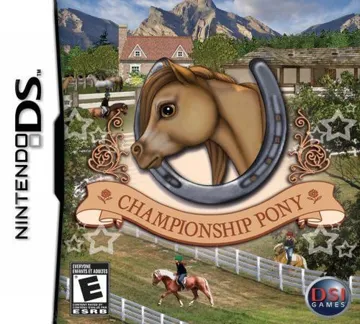 Championship Pony (USA) box cover front